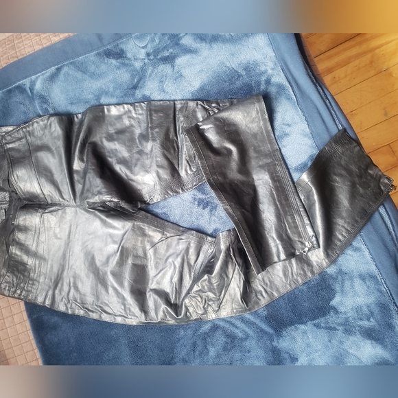 m0851Leather 6 Size Pants for Women - Picture 3 of 4